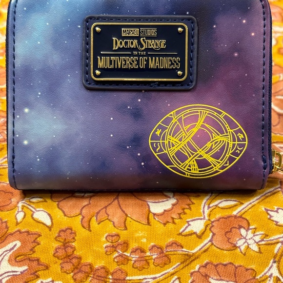 LOUNGEFLY Marvel Dr Strange Multiverse Wallet - Picture 12 of 16